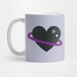 Asexual Pride Heart Mug